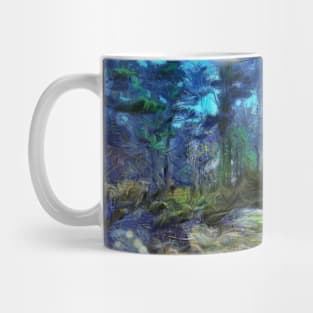 Blue Skies Twisted Pines Mug